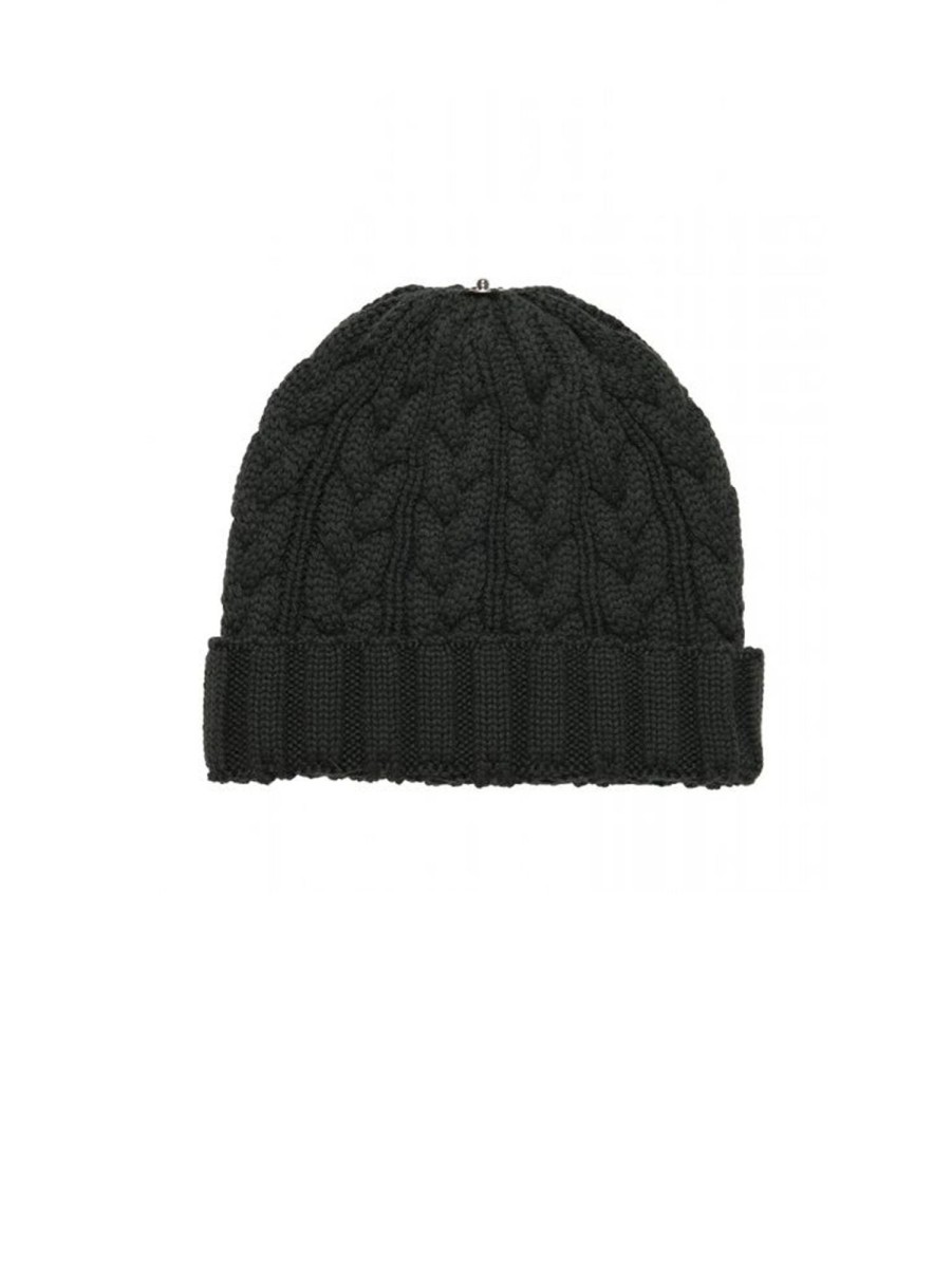 Women Lindo F Hats & Hair Accessories | Charlie Cable Toque - Green Tones