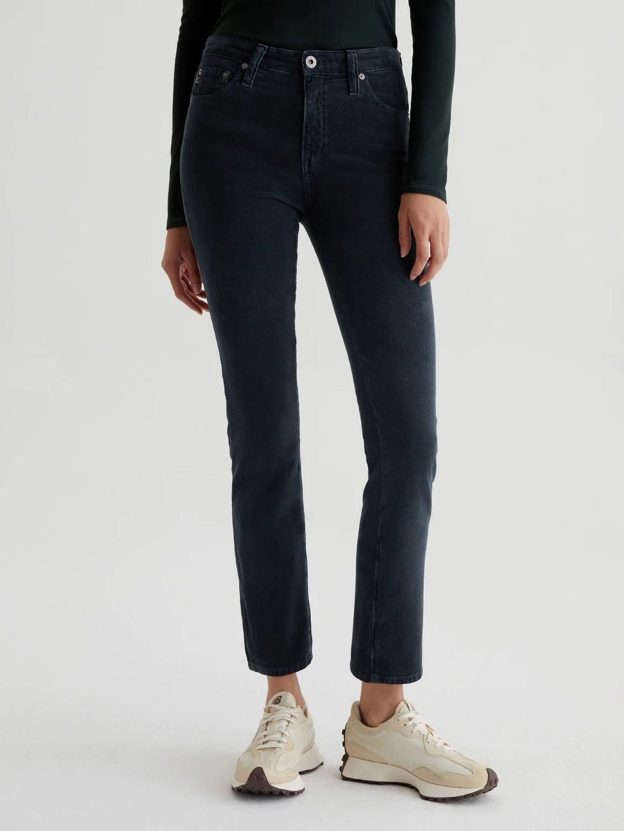 Women AG Jeans Pants | Mari High Rise Straight Corduroy Pant