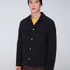 Men QUARTZ CO. Outerwear & Jackets | Miles Jacket Black