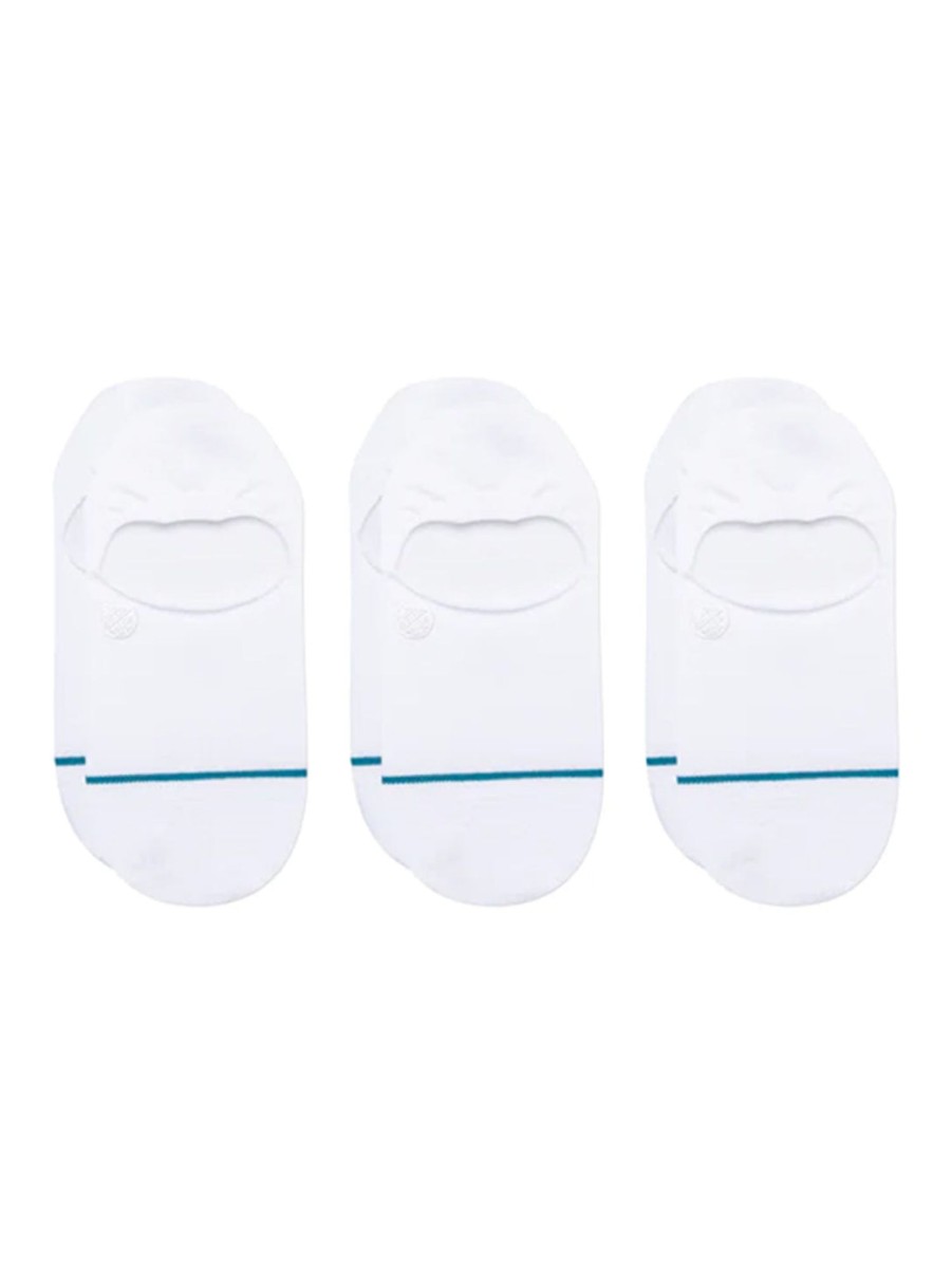 Men Stance Footwear & Socks | Icon No Show Sock 3 Pack White