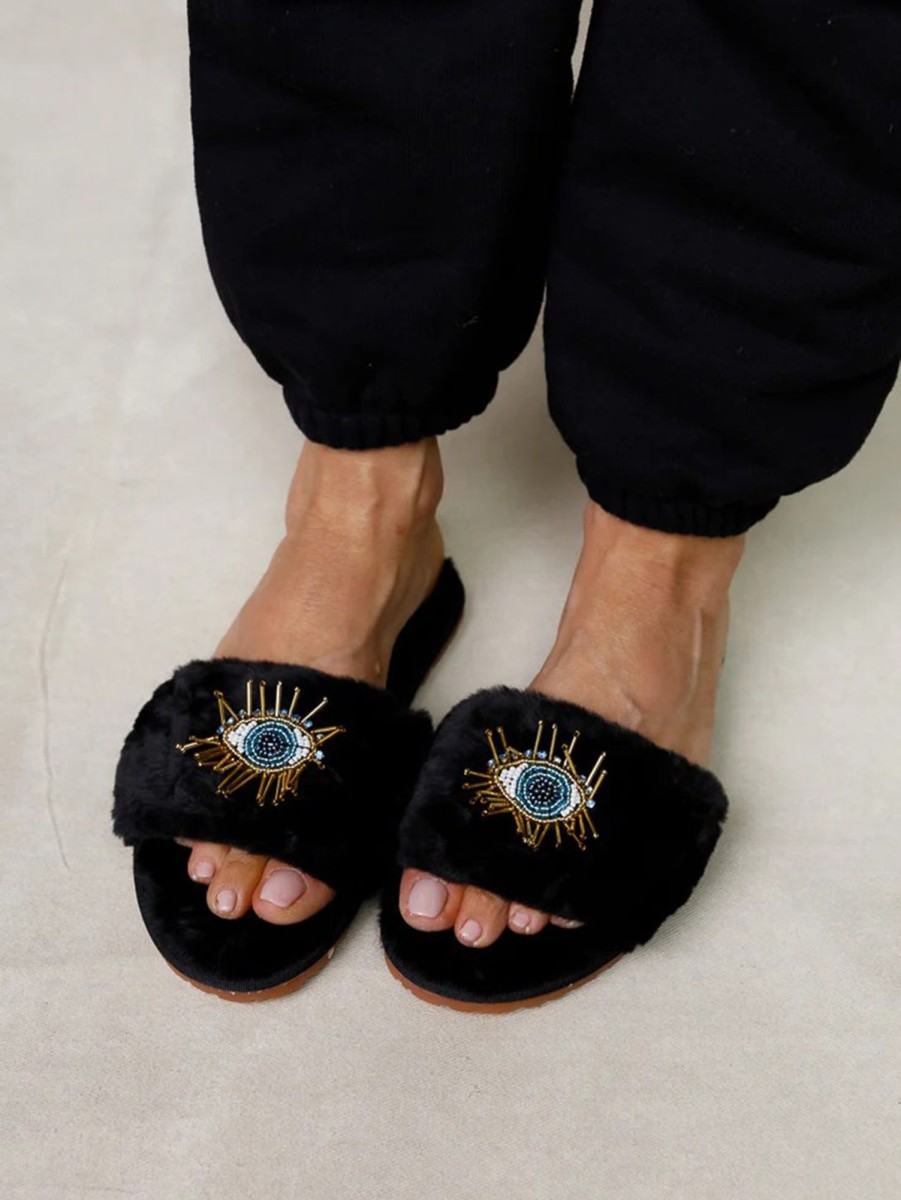 Women LIM LIM Shoes | Evil Eye Beaded Slipper