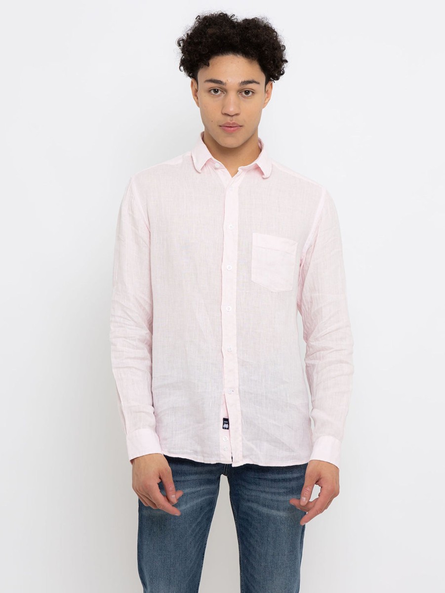 Men Benson Shirts & Polos | Miami Shirt Pale Pink