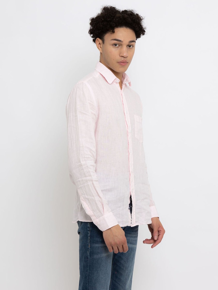 Men Benson Shirts & Polos | Miami Shirt Pale Pink