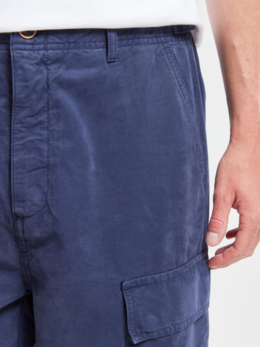 Men Armor Lux Pants | Cotton Chino Pant Deep Marine