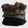 Women KITSCH Hats & Hair Accessories | Crepe Scarf Scrunchies Moss