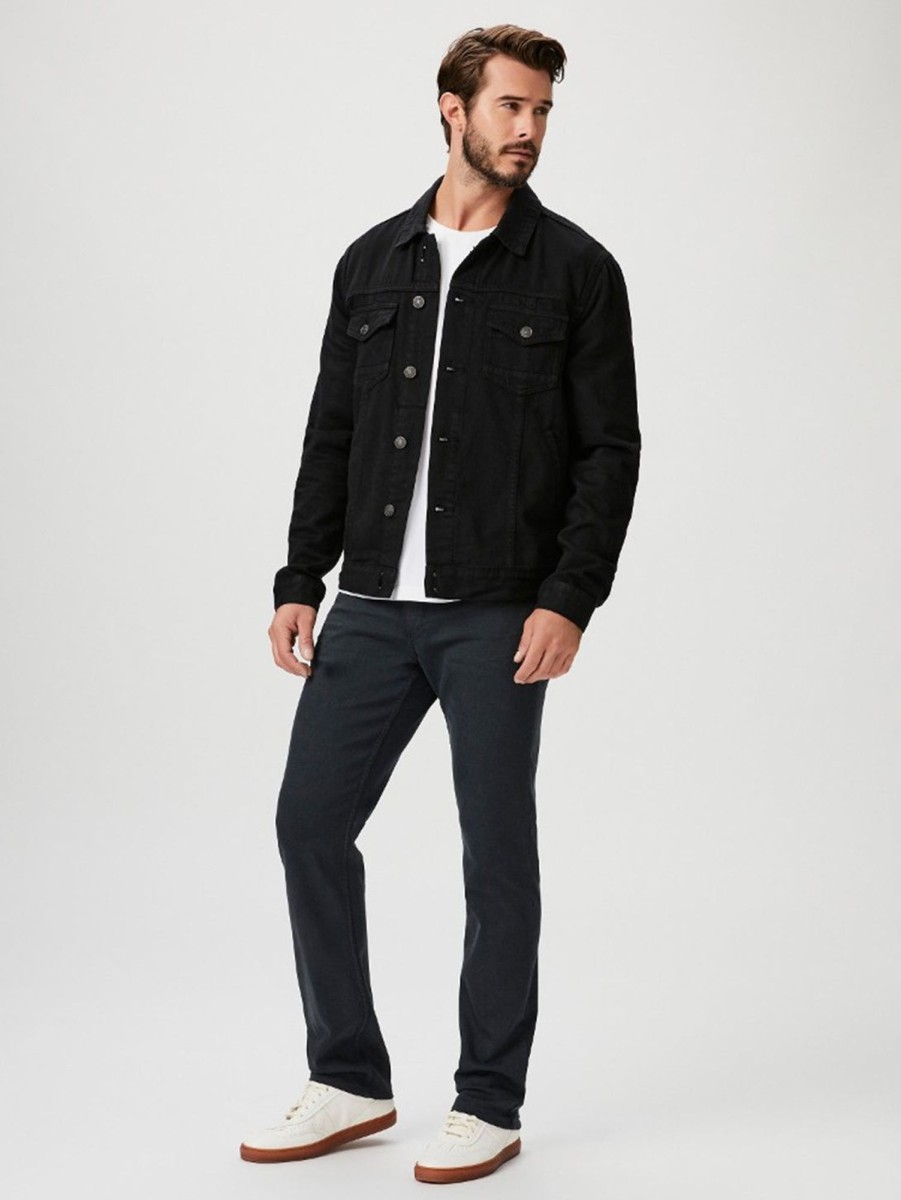 Men Paige Jeans | Federal Slim Straight Jean - Vintage Midnight Thistle V Midnt Thistle