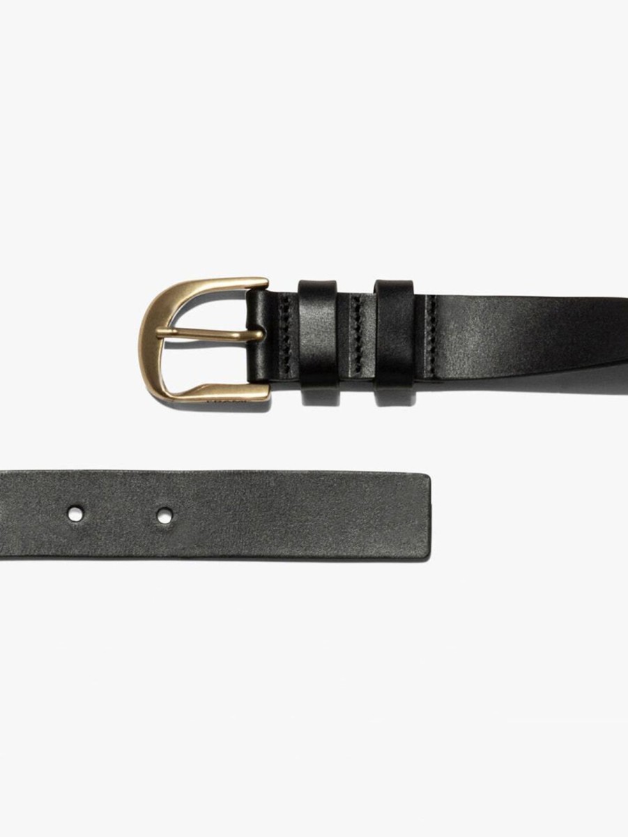 Women FRAME Belts | Twist Buckle Belt Black