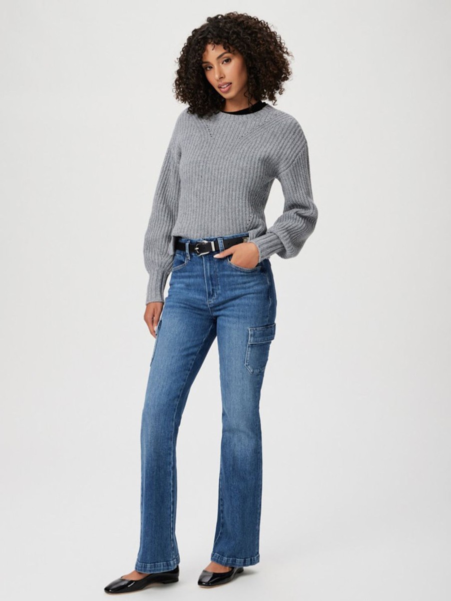 Women Paige Jeans | Dion Cargo Jean Concerto