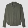 Men SAVE KHAKI Shirts & Polos | Long Sleeve Supima Jersey Easy Shirt Park