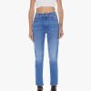 Women Mother Jeans | The Tomcat Ankle Jean - Layover Lyr