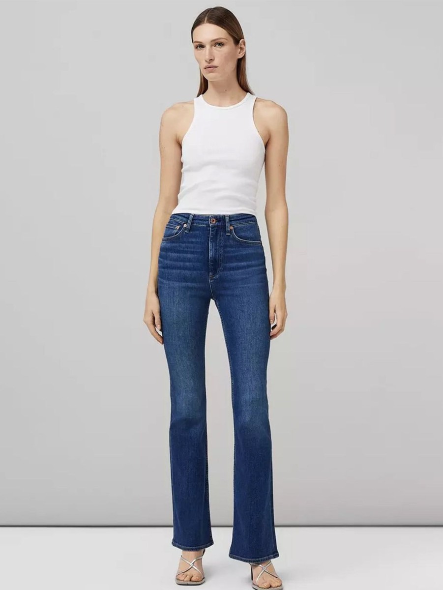 Women RAG + BONE Jeans | Casey High Waist Flare Jean Selina