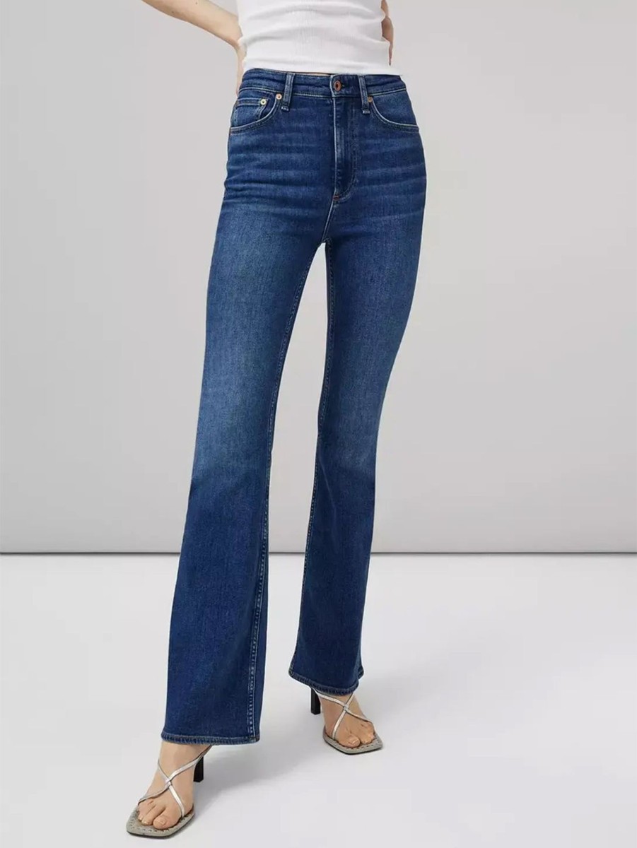 Women RAG + BONE Jeans | Casey High Waist Flare Jean Selina