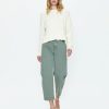 Women PISTOLA Pants | Eli High Arched Pant - Calvary Green Olive