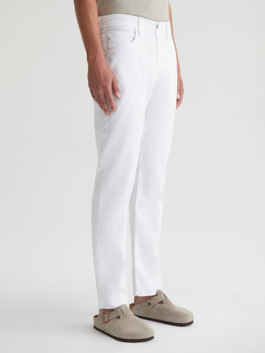 Men AG Jeans Pants | Everett Linen Pant White