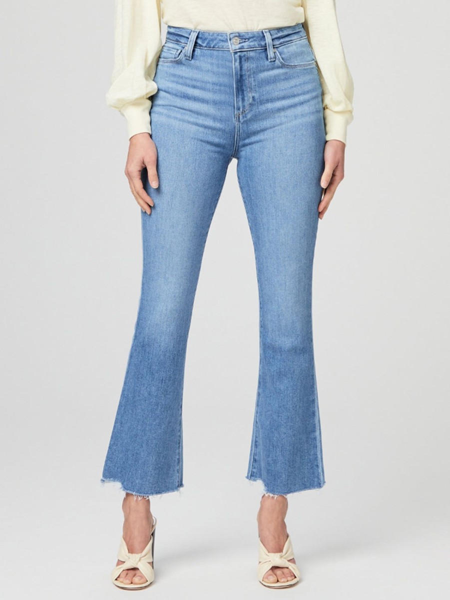 Women Paige Jeans | Claudine Ankle Bootcut Jean Darling