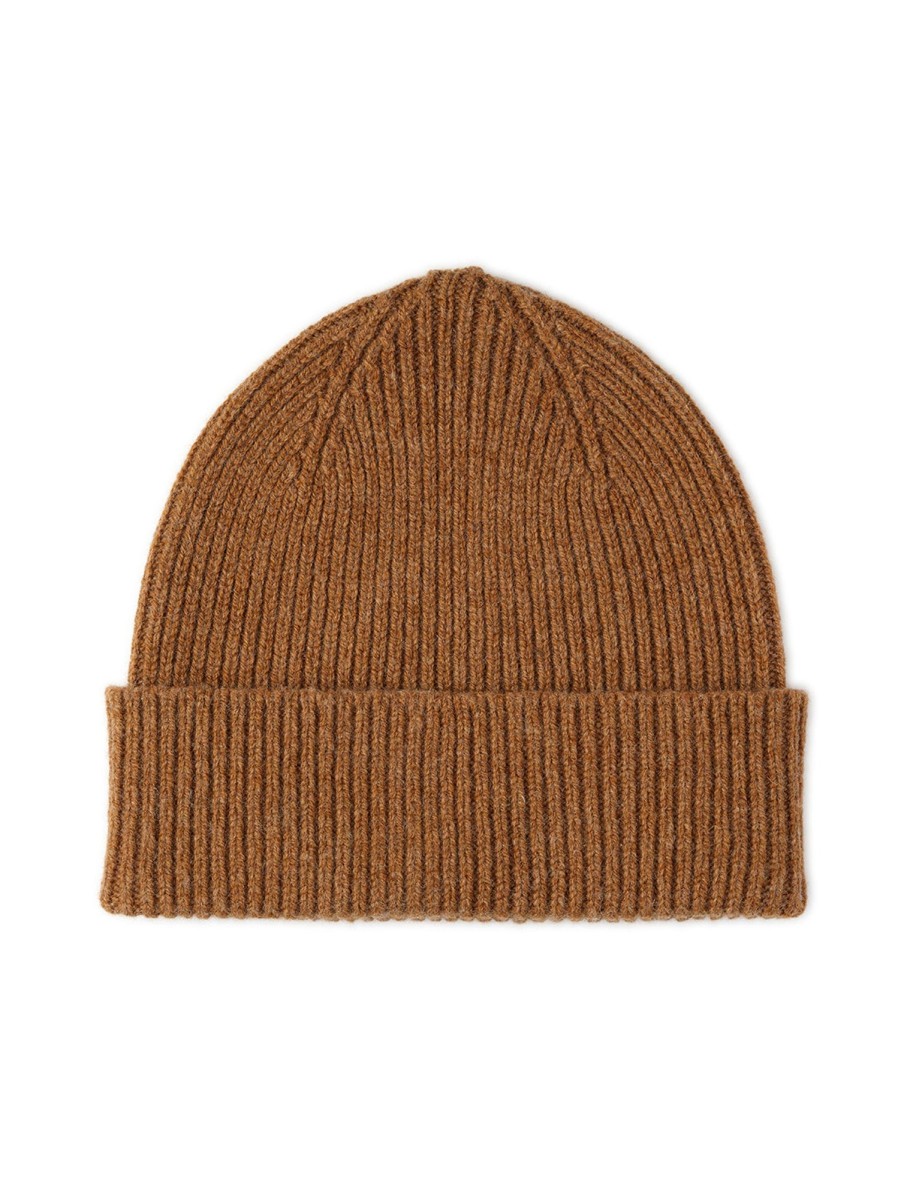 Men MACKIE Hats | Clyde Lambswool Beanie Driftwood