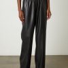 Women Velvet Pants | Jenna Pant - Black Blk