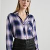 Women Rails Shirts | Hunter P Aid Shirt - Orchid