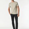 Men Mavi Pants | Johnny Twill Chino Pant Sateen Twill Black