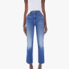 Women Mother Jeans | Hustler Ankle Fray Bootcut Jean- Healing Jar Hgj