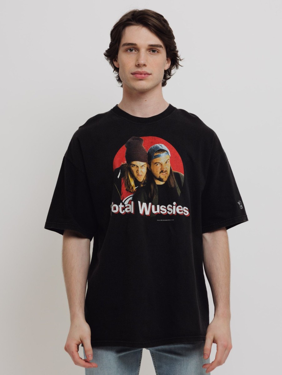 Men In Vintage We Trust T-Shirts | 1999 Jay U0026 Silent Bob Total Wussies T-Shirt Vintage