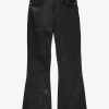 Women FRAME Jeans | Le Crop Flare Jean - Noir Coated Noco