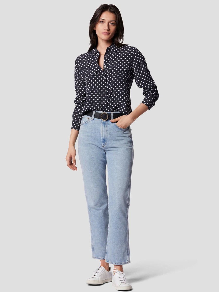 Women Equipment Shirts | Slim Signature Shirt White