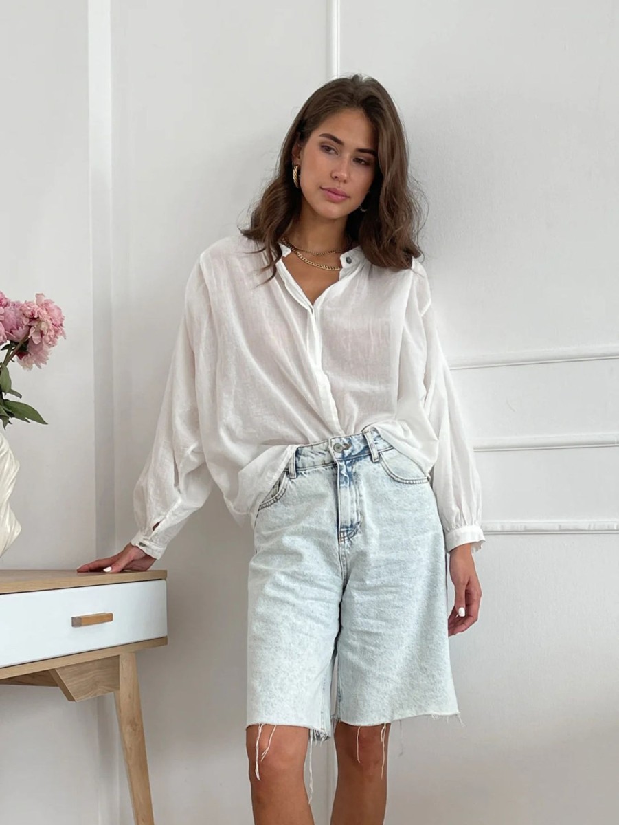 Women CHARLI Shirts | Maya Blouse White