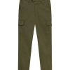 Men LES DEUX Pants | Como Cargo Suit Pant Olive Night