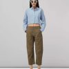 Women RAG + BONE Pants | Leyton Workwear Pant Olive