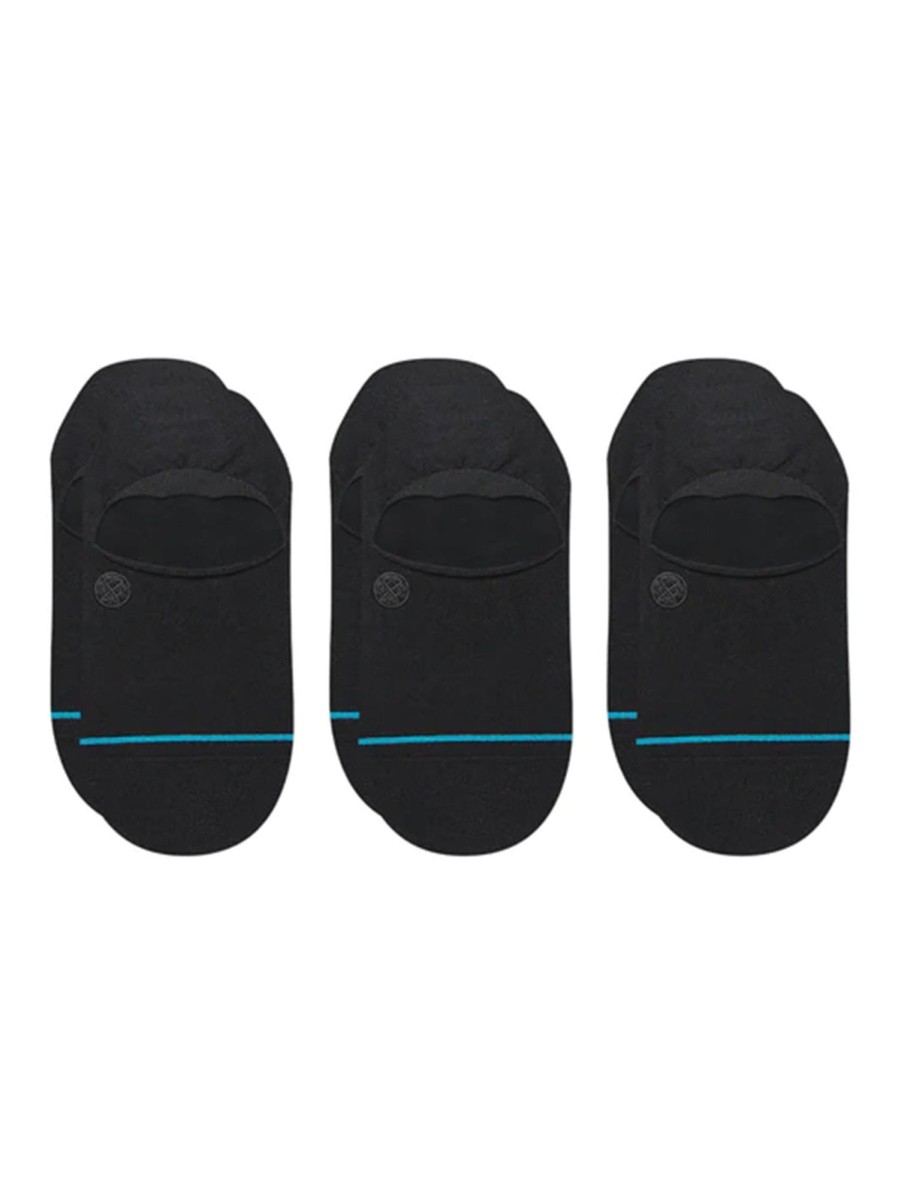 Men Stance Footwear & Socks | Icon No Show Sock 3 Pack Black