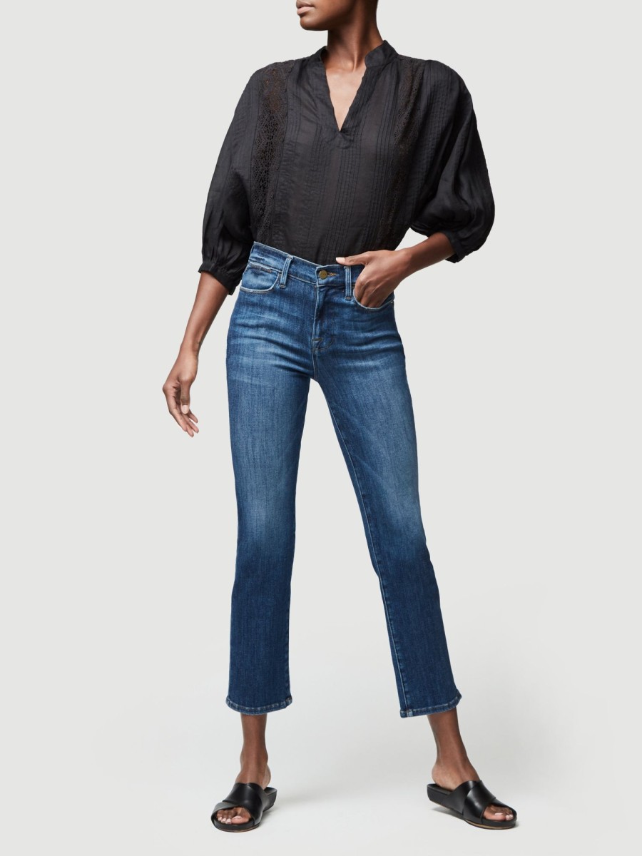 Women FRAME Jeans | Le High Straight Jean Ia Best