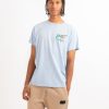 Men PASADENA LEISURE CLUB T-Shirts | Club Hoops Tee Light Blue