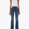 Women Mother Jeans | Weekender Fray Bootcut Jean - Mint Condition Mtc