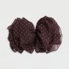 Lifestyle KITSCH Hair | Chiffon Bow Barrette Polka Dot