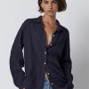 Women Velvet Shirts | Muholland Linen Shirt