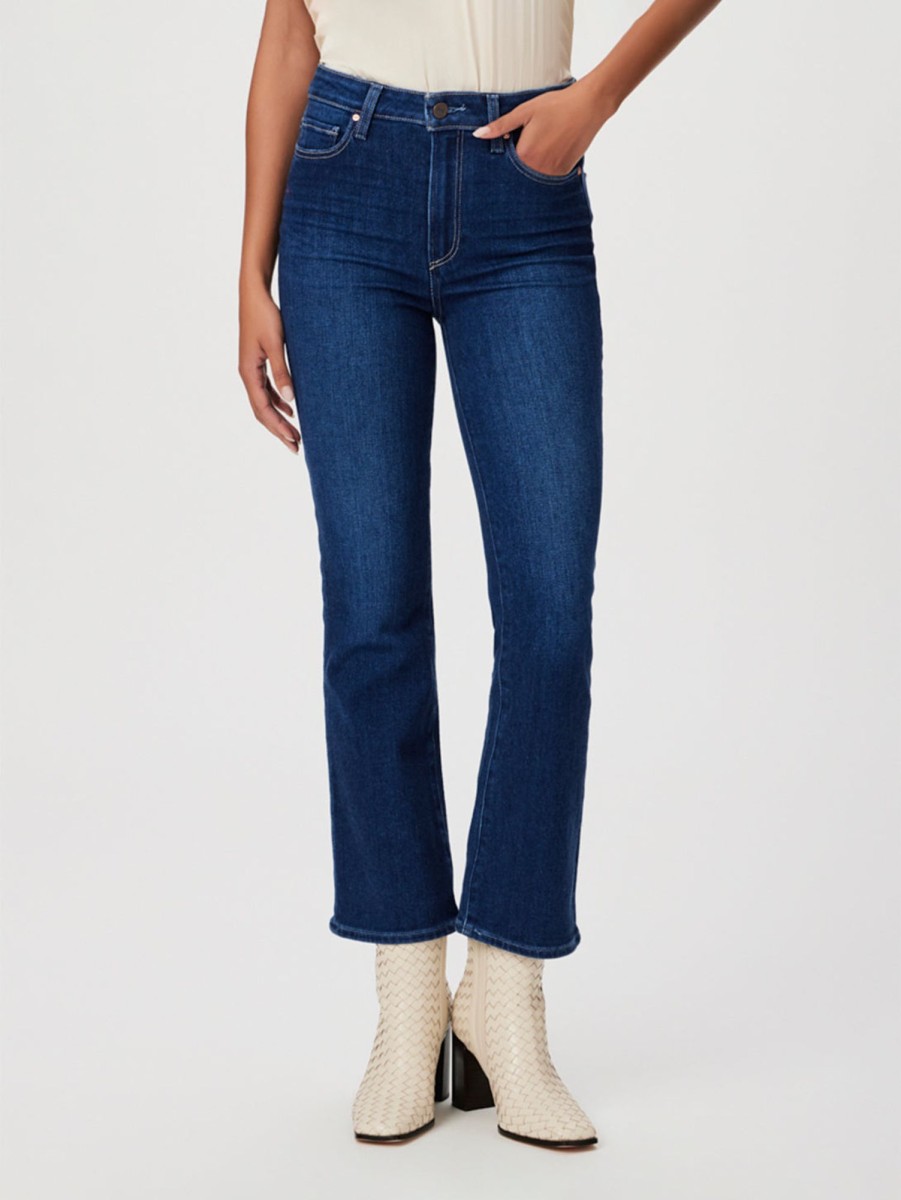 Women Paige Jeans | Claudine Ankle Bootcut Jean Timeless