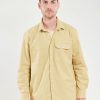 Men Armor Lux Shirts & Polos | Long Sleeve Shirt - Pale Olive