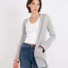 Women LISA TODD Sweaters & Sweatshirts | Love Cardigan Silver Mist