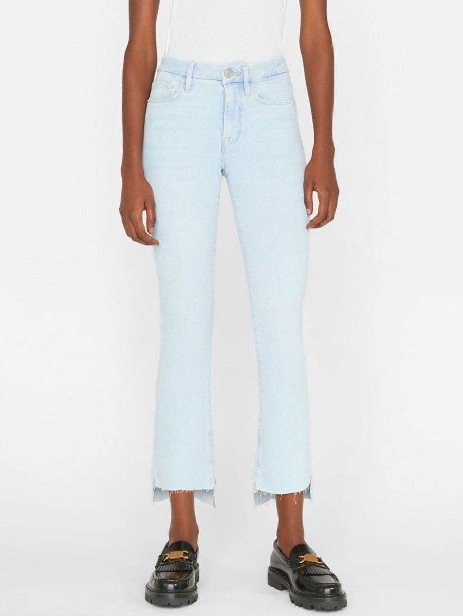 Women FRAME Jeans | Le Crop Mini Boot Jean - Clarity Clry