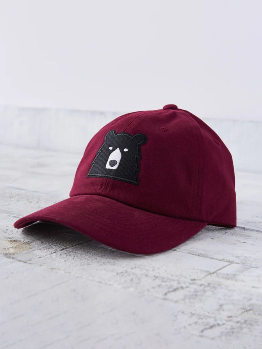 Men North Standard Trading Post Hats | Nstp Bear Camp Hat Maroon