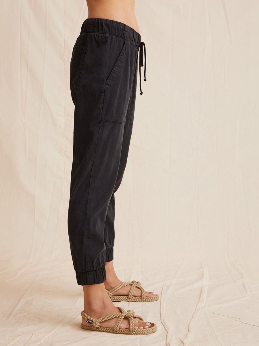 Women Bella Dahl Pants | Pocket Jogger Pant Black