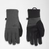 Men The North Face Scarves & Gloves | Apex Etip Glove Grey Heather