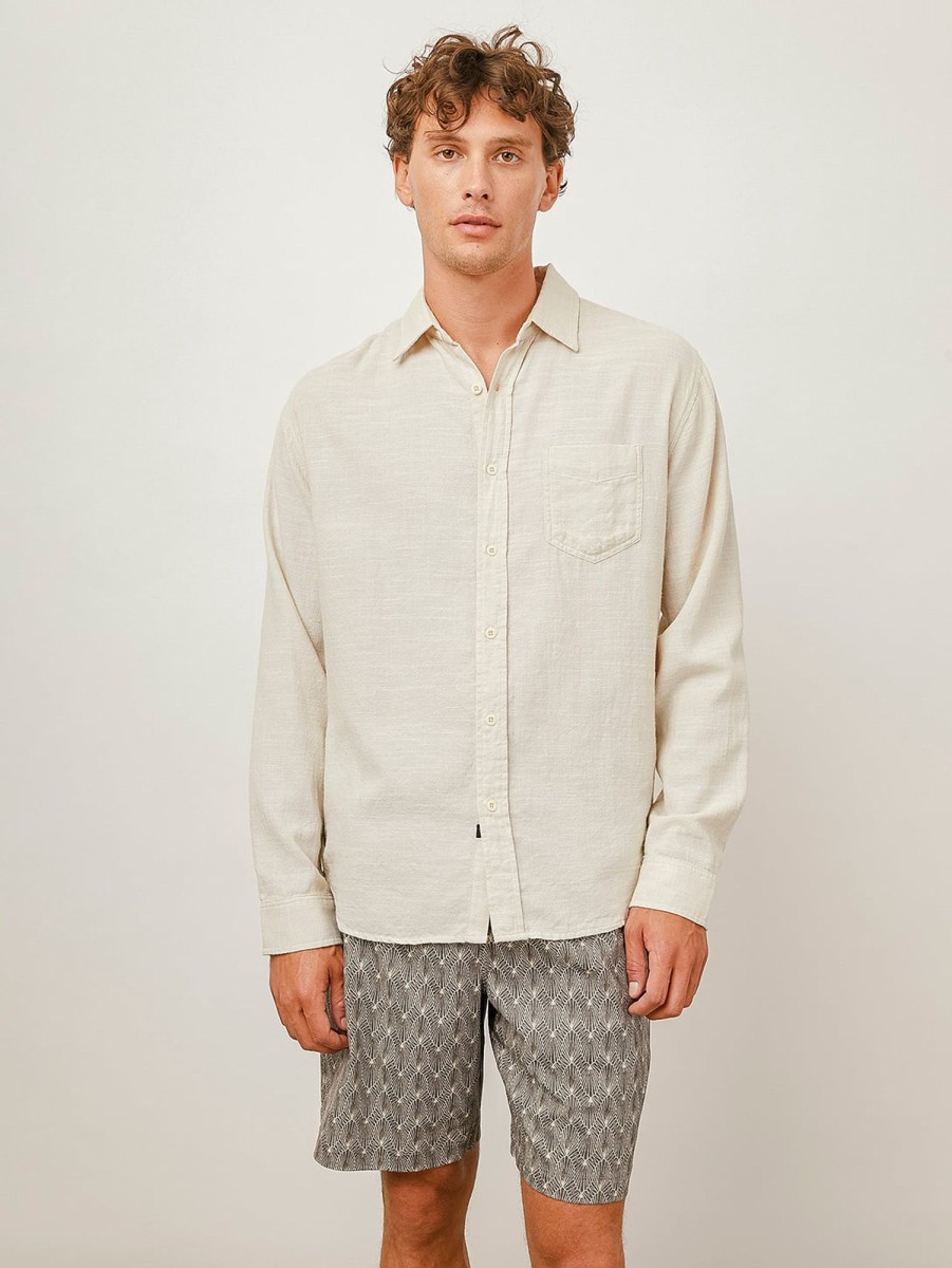 Men Rails Shirts & Polos | Wyatt Button Down Shirt Hummus