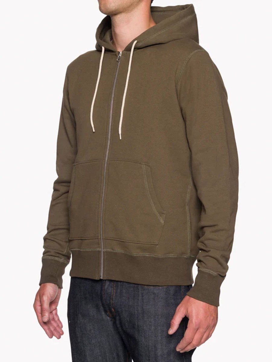 Men Naked u0026 Famous Sweaters & Sweatshirts | Terry Zip Hoodie Hunter