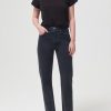 Women AGOLDE Jeans | 90'S Pinch Waist High Rise Straight Jean-Black Tea Blk Tea