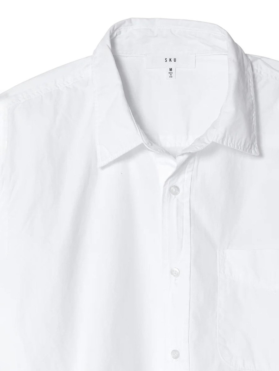 Men SAVE KHAKI Shirts & Polos | Poplin Standard Shirt White