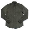 Men OUTCLASS ATTIRE Shirts & Polos | Corduroy Shirt Olive