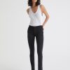 Women AG Jeans Jeans | Prima Mid Rise Cigarette Jean - Black Sba