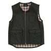 Men OUTCLASS ATTIRE Outerwear & Jackets | Wool Field Vest Olive